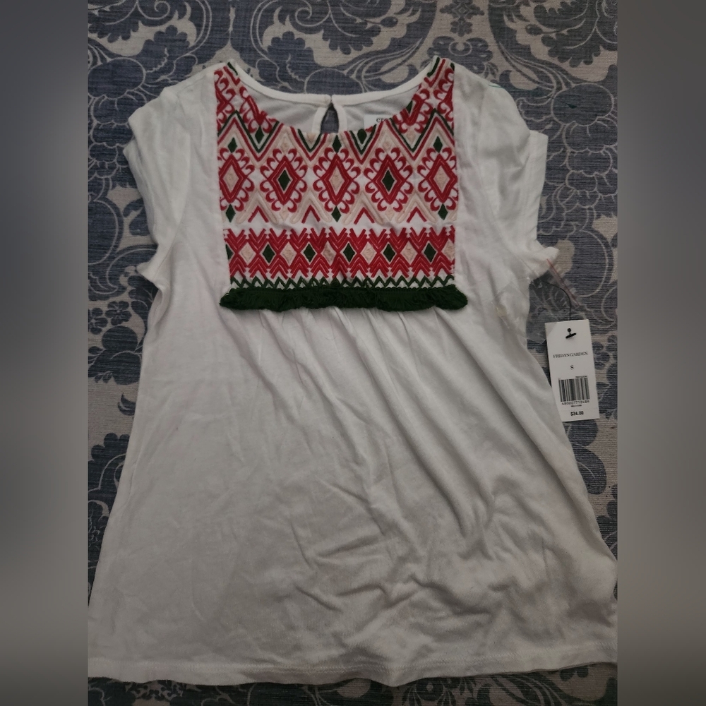 Girls Crown And Ivy Top Nwt